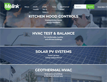 Tablet Screenshot of melinkcorp.com